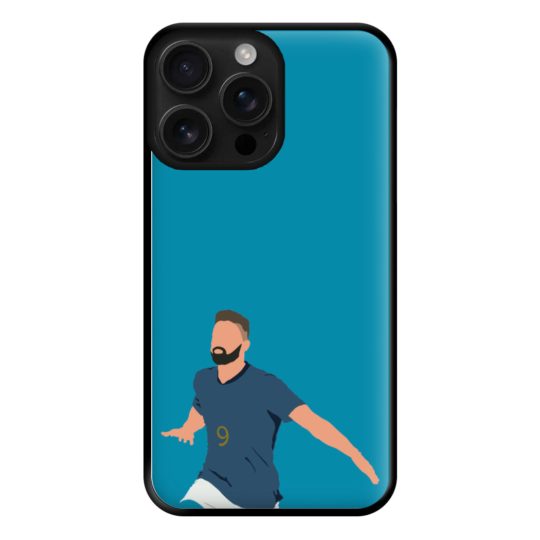 Giroud - Football Phone Case for iPhone 16 Pro Max