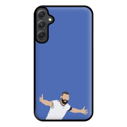 Benzema - Football Phone Case for Galaxy A34