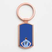 De Bruyne - Football Luxury Keyring 4