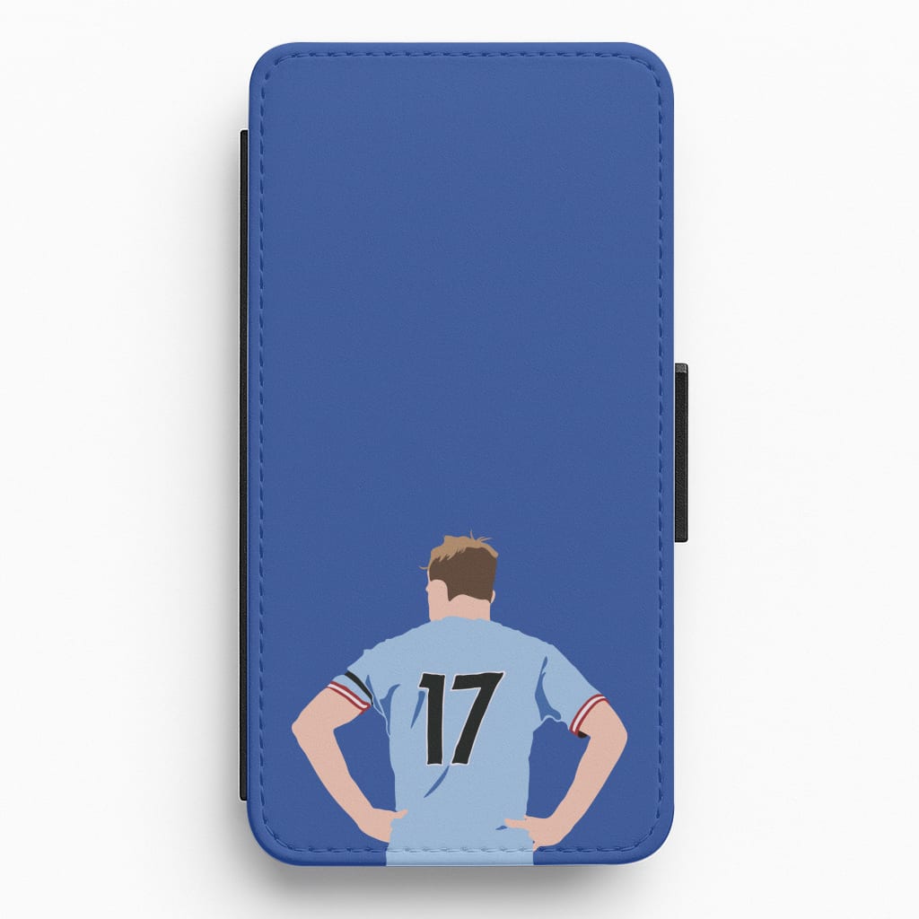 De Bruyne - Football Flip / Wallet Phone Case