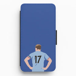 De Bruyne - Football Flip / Wallet Phone Case