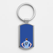 De Bruyne - Football Luxury Keyring 1