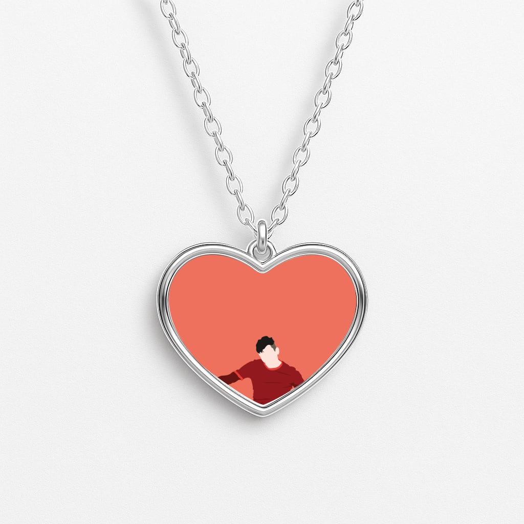 Robertson - Football Heart Necklace