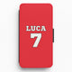 Personalised FootballWallet Phone Cases