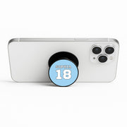 Light Blue - Personalised Football FunGrip 2