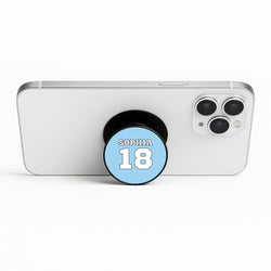 Light Blue - Personalised Football Phone Stand