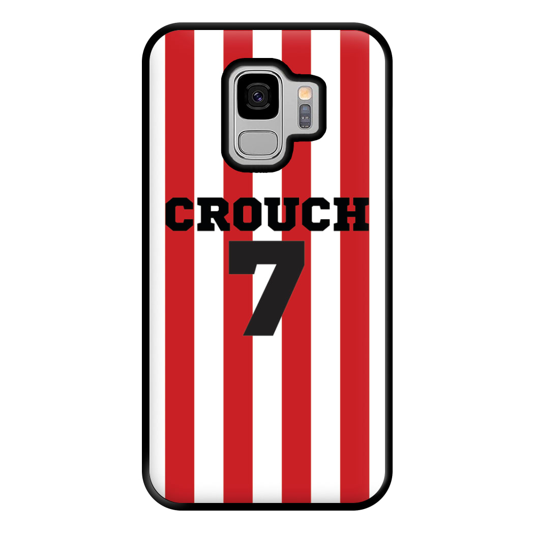 Red And White  Phone Case for Galaxy S9 Plus