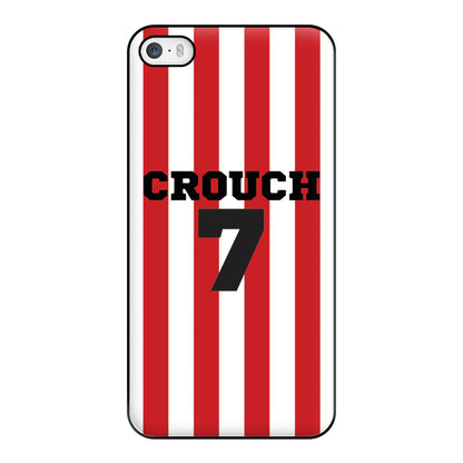 Red And White  Phone Case for iPhone 5 / 5s / SE 2016