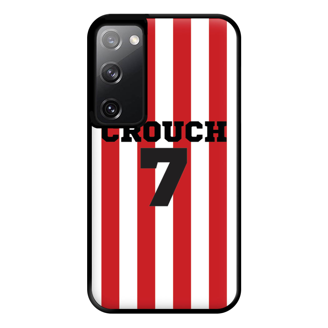 Red And White  Phone Case for Galaxy S20