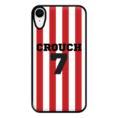 Red And White  Phone Case for iPhone XR