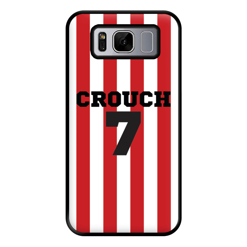 Red And White  Phone Case for Galaxy S8 Plus