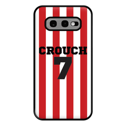 Red And White  Phone Case for Galaxy S10e