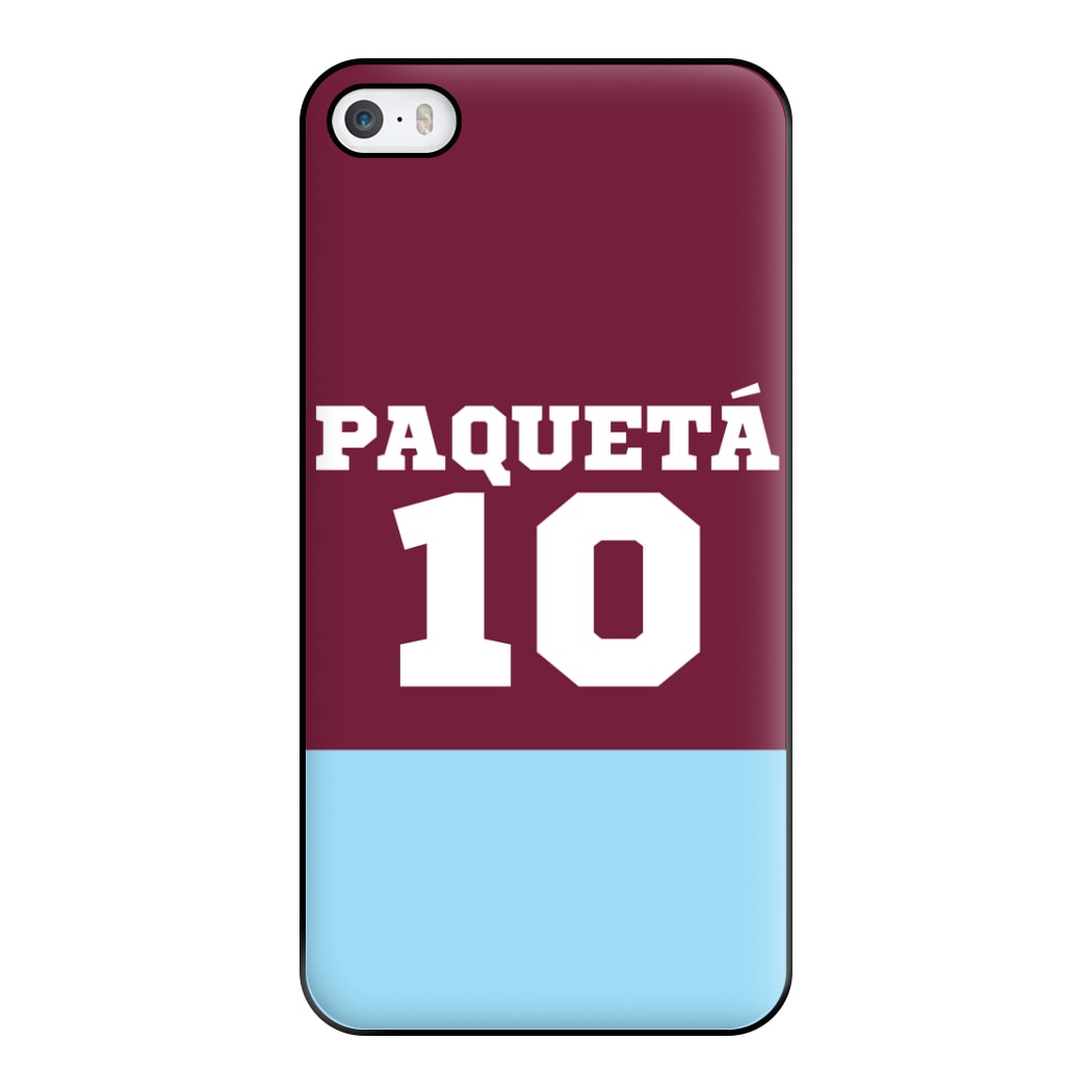 Claret And Light Blue Phone Case for iPhone 5 / 5s / SE 2016