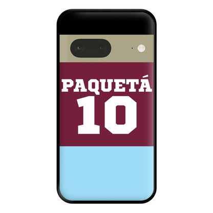 Claret And Light Blue Phone Case for Google Pixel 7a