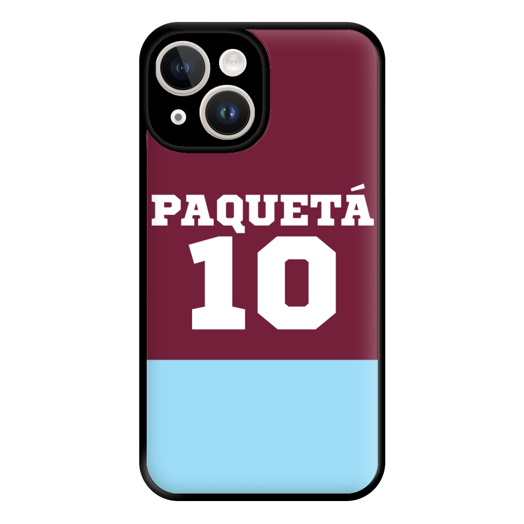 Claret And Light Blue Phone Case for iPhone 14