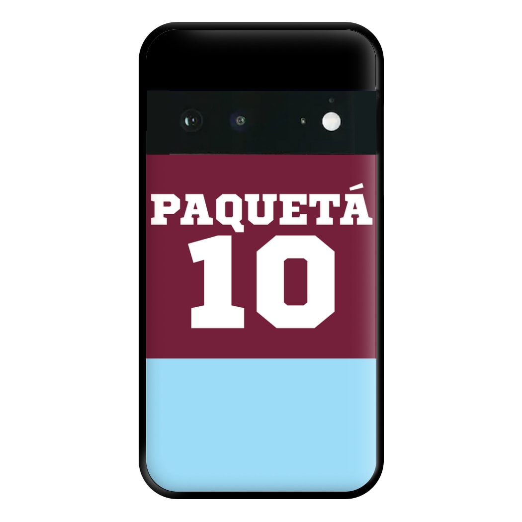 Claret And Light Blue Phone Case for Google Pixel 6a