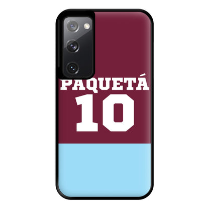 Claret And Light Blue Phone Case for Galaxy S20FE