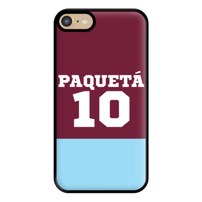 Claret And Light Blue Phone Case for iPhone 6 / 7 / 8 / SE