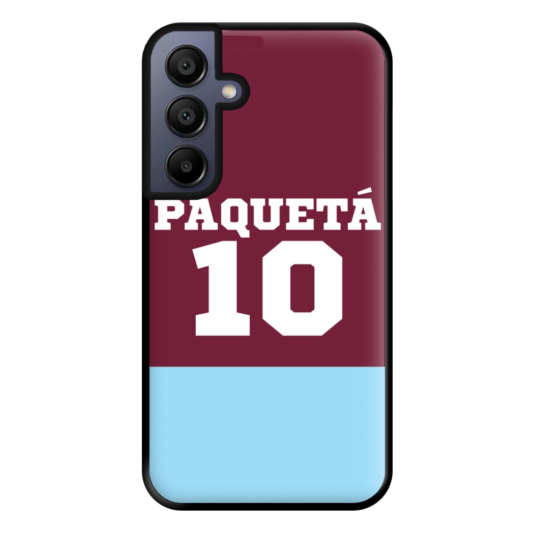 Claret And Light Blue Phone Case for Galaxy A15