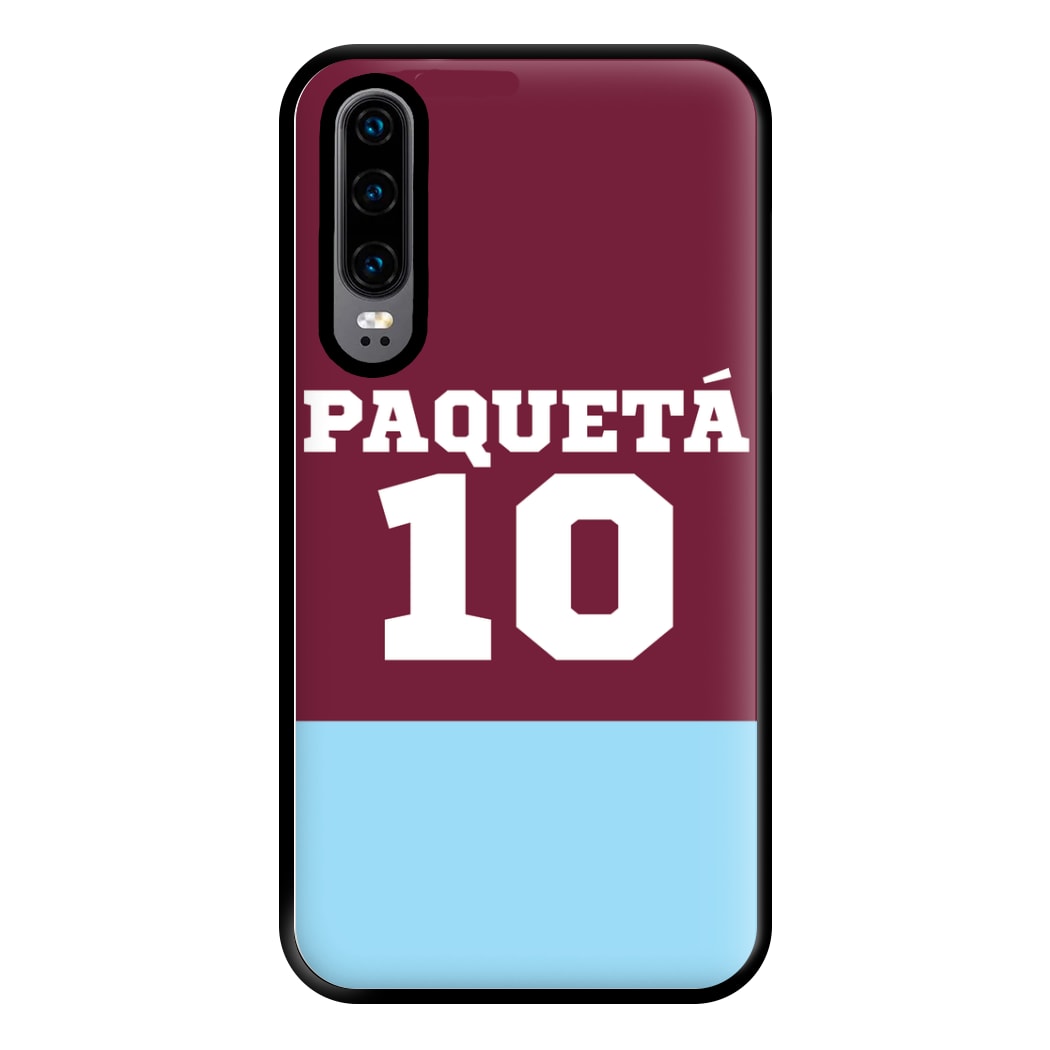 Claret And Light Blue Phone Case for Huawei P30