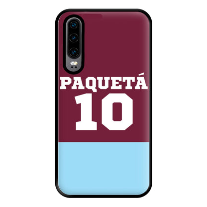 Claret And Light Blue Phone Case for Huawei P30