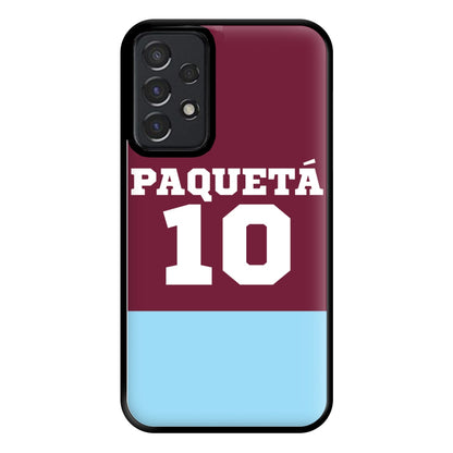 Claret And Light Blue Phone Case for Galaxy A52 / A52s