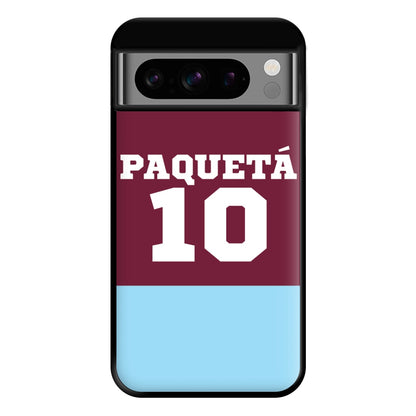 Claret And Light Blue Phone Case for Google Pixel 8 Pro