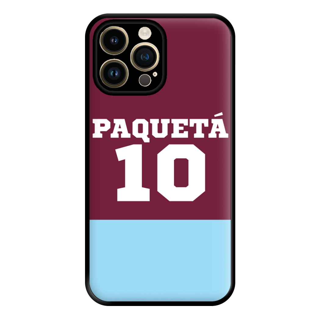 Claret And Light Blue Phone Case for iPhone 14 Pro Max