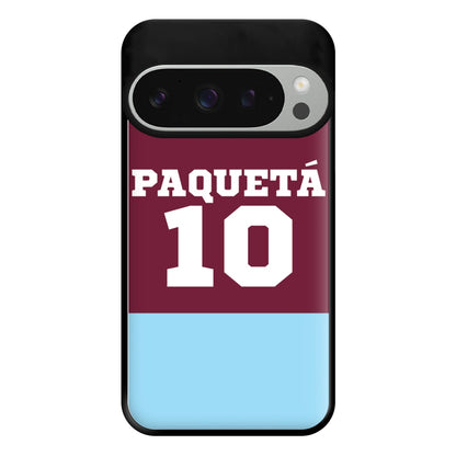 Claret And Light Blue Phone Case for Google Pixel 9 Pro XL