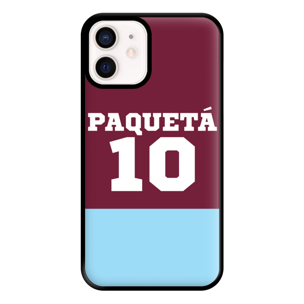 Claret And Light Blue Phone Case for iPhone 12 Mini