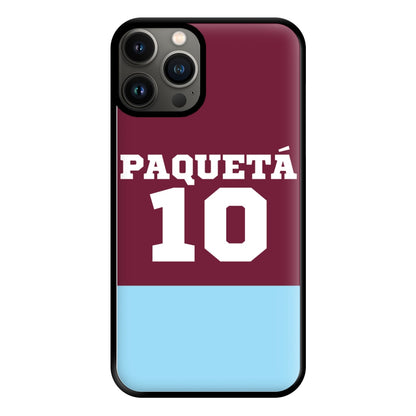 Claret And Light Blue Phone Case for iPhone 13 Pro Max