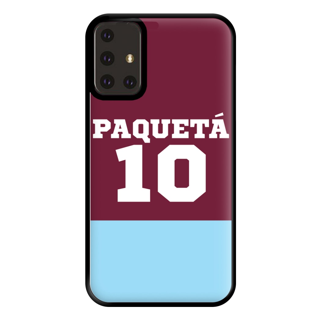 Claret And Light Blue Phone Case for Galaxy A71