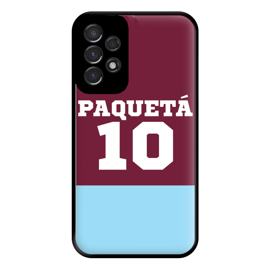 Claret And Light Blue Phone Case for Galaxy A53