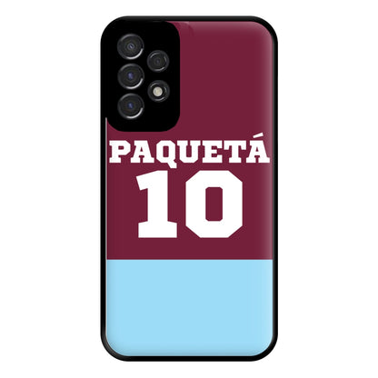 Claret And Light Blue Phone Case for Galaxy A53