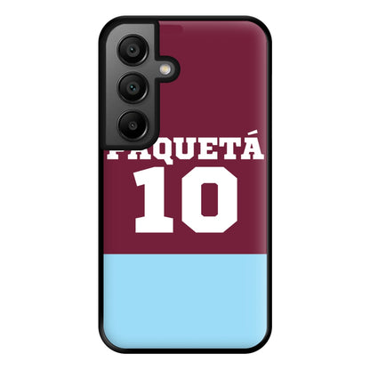 Claret And Light Blue Phone Case for Google Pixel 8