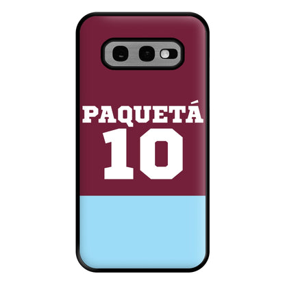 Claret And Light Blue Phone Case for Galaxy S10e