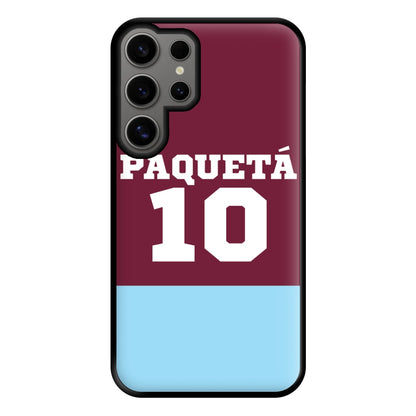 Claret And Light Blue Phone Case for Galaxy S24 Ultra