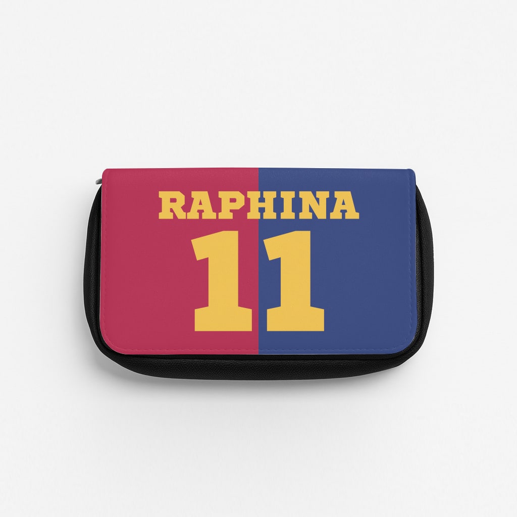 Red And blue Pencil Case