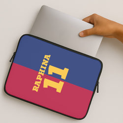 Red And blue MacBook Case