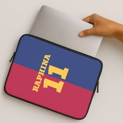 Red And blue MacBook Case