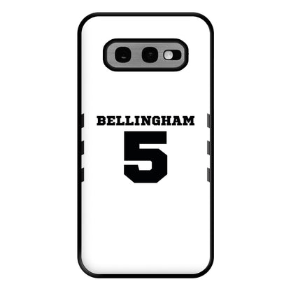 White Phone Case for Galaxy S10e