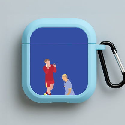 Harvey 30 Years Blue AirPods Case