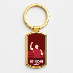 Slot Machine Arne Gold Keyring