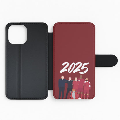 Premier League 2025 Winners Flip Phone Case