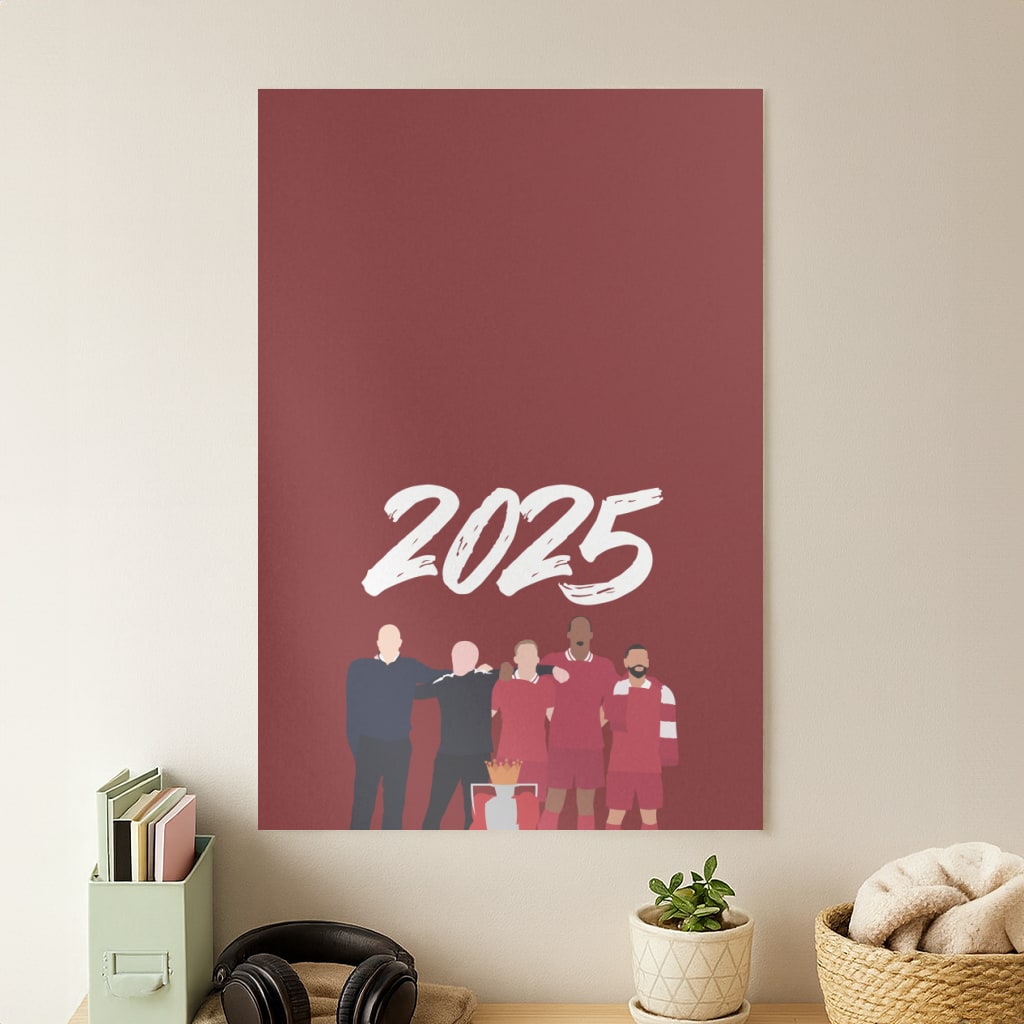 Premier League 2025 Winners Poster