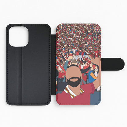 Mo Crowd Selfie Flip / Wallet Phone Case