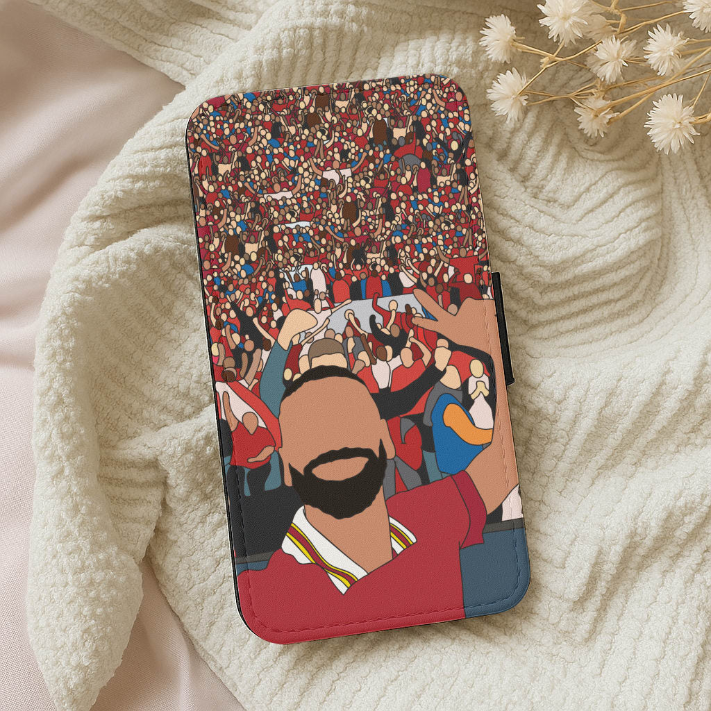 Mo Crowd Selfie Flip / Wallet Phone Case
