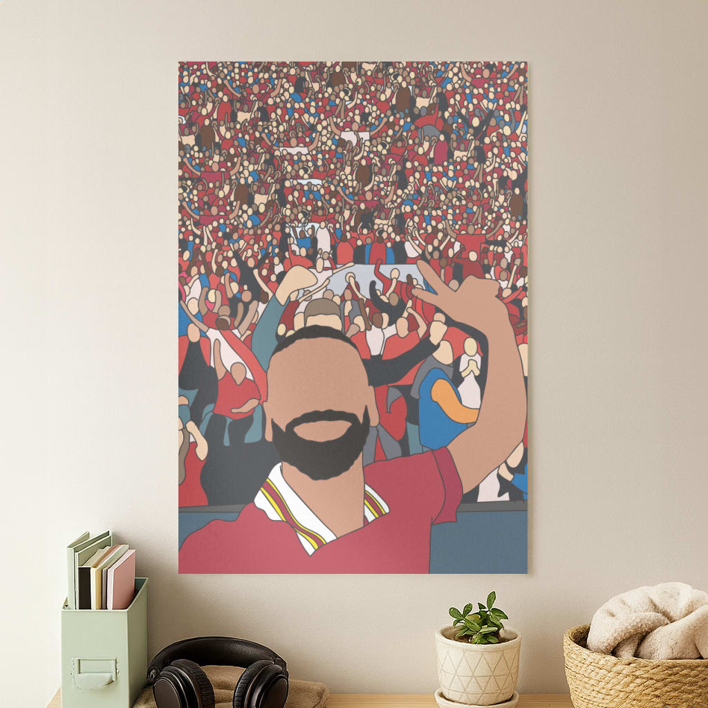Mo Crowd Selfie Poster