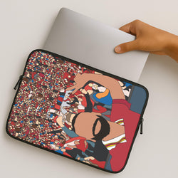 Mo Crowd Selfie Laptop Sleeve