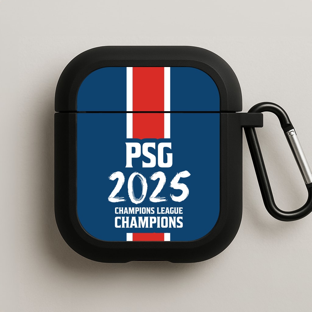 Champion League Winners 25 PSG AirPods Case